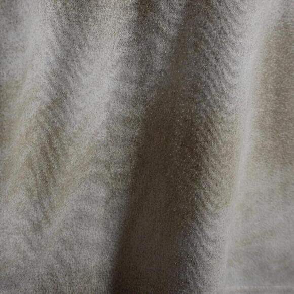 VTG 80s Rodeo T Shirt Ringer Tee Fringe Boho Western Beige Sz S Tribal Aztec SEE - Picture 5 of 8